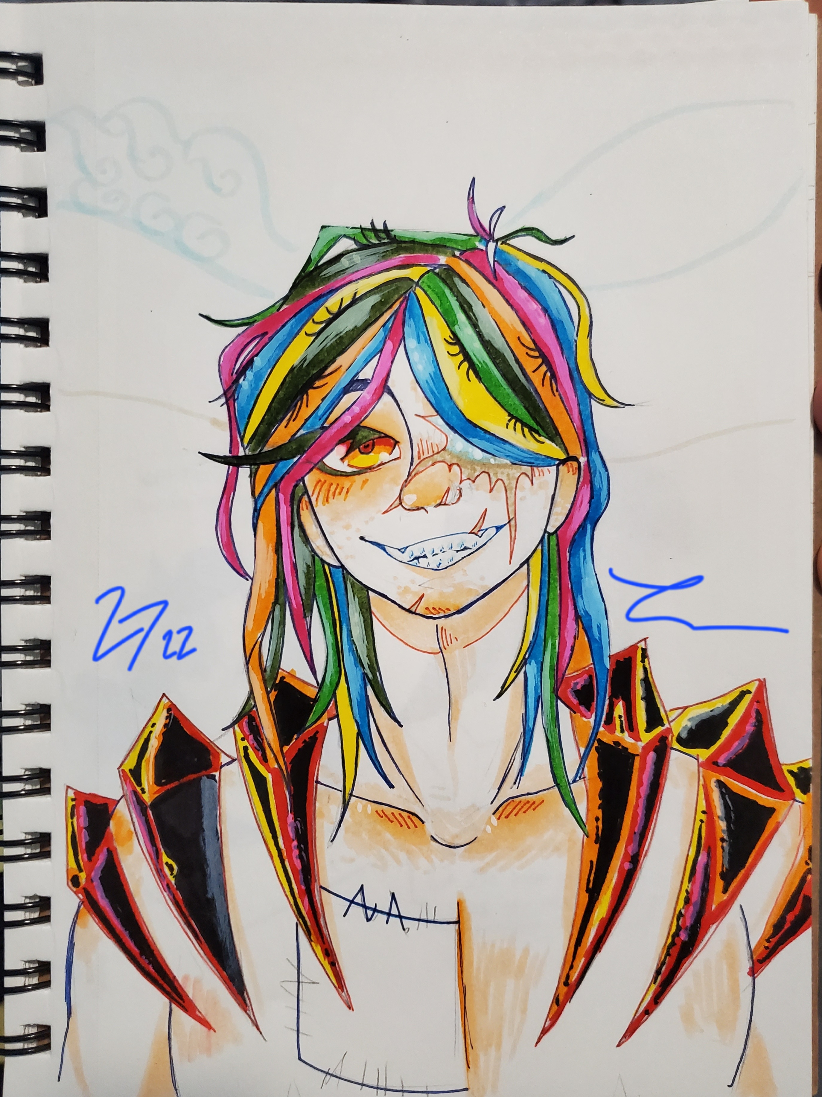 semi redraw of self piece 2018, 2022