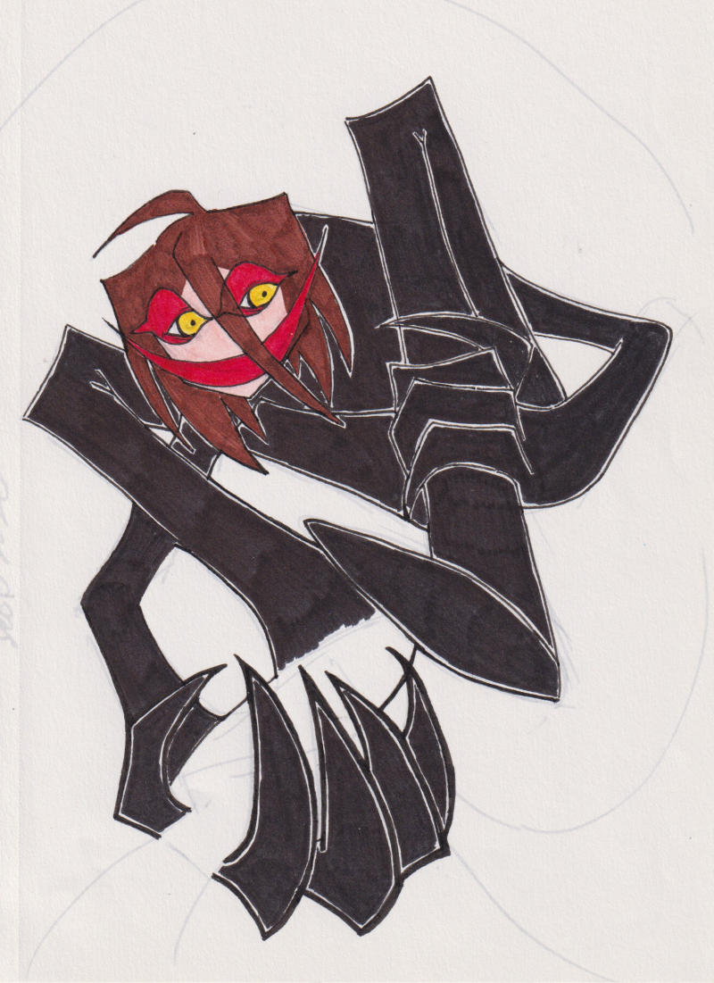 Drawing of The General w/o clothes, 2022?