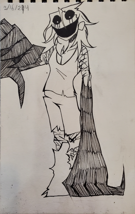 The boy in vilelent adjacent state, 2024