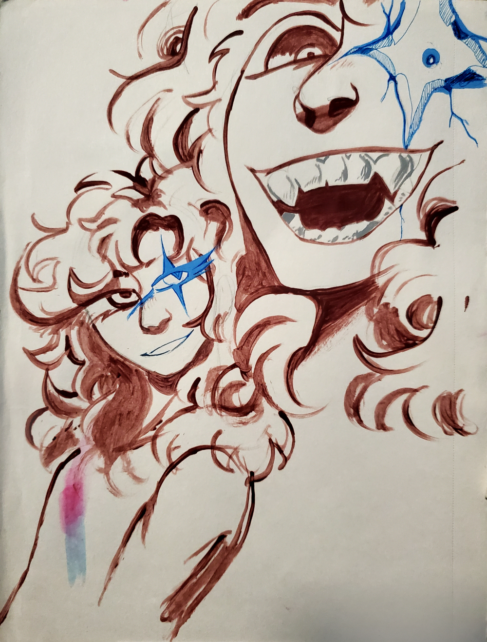 The Boy with open scar, 2023